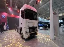 رونمایی از کشنده قدرتمند کرمان موتور در نمایشگاه خودرو شیراز +عکس و مشخصات خودرو