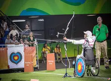 قهرمانی زهرا نعمتی در جایگاه دوم بهترین عملکرد کمانداران در پارالمپیک