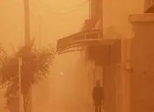 طوفان، مدارس شیفت عصرمقطع ابتدایی زاهدان و نصرت آباد را به تعطیلی کشاند