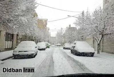 برف، باز هم مدارس اردبیل را تعطیل کرد
