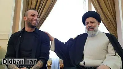 امیر تتلو در دیدار با ابراهیم رئیسی: ان‌شاالله جشن قهرمانی شما را برگزار می‌کنیم/ عکس