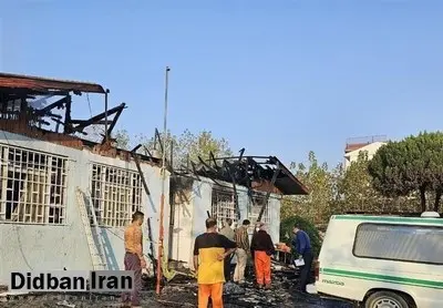 تعداد جانباختگان کمپ ترک اعتیاد لنگرود به ۳۶ تن رسید