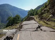 سیل و رانش زمین در روستای کاکرود لات رودسر - گیلان (عکس)
