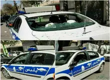 ماجرای تخریب خودروی پلیس در خوی چه بود؟
