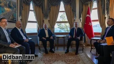 دیدار هیاتی از حماس با وزیر خارجه ترکیه