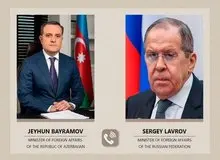 رایزنی تلفنی لاوروف و بایراموف درباره امنیت منطقه‌ای