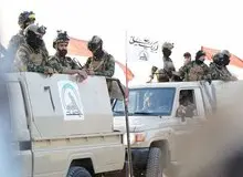 استقرار نیروهای حشد شعبی عراق نزدیک نوار مرزی عربستان