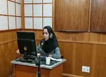 صدای اولین گزارشگر «زن» فوتبال از رادیو شنیده شد