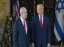 ترامپ در پاسخ به سوالی درباره مجوز حمله به ایران: برای موشک‌های بالستیک، بله. برای سلاح هسته‌ای، سریع!+فیلم 