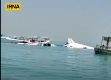 یک هواپیمای آموزشی در آبهای حوالی قشم سقوط کرد