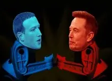 پخش زنده مسابقه ایلان ماسک و مارک زاکر برگ در شبکه ایکس