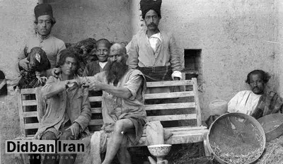تصاویر کمتر دیده شده از لاتها و اوباش زمان قاجار