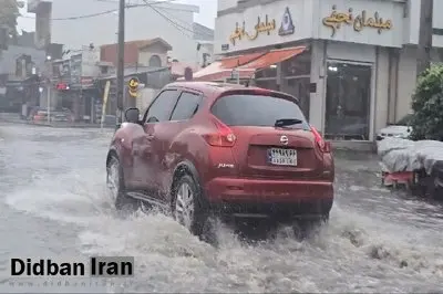 بارش ۱۳۵ میلی متری در رودسر ظرف ۶ ساعت
