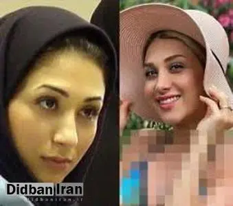 ناهید لیان مجری سابق شبکه سوم سیما نیز کشف حجاب کرد+عکس