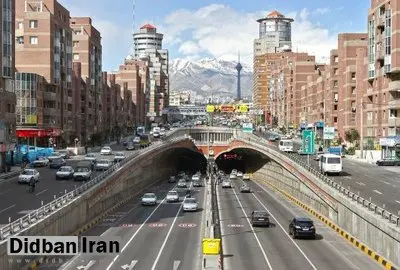 هر دو مسیر تونل توحید امشب مسدود می‌شود