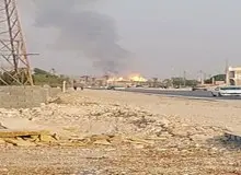 انفجار شدید در مخازن  ال‌پی‌جی پالایشگاه فجر جم 