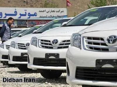 آخرین نرخ خودروهای وارداتی در بازار+جدول قیمت