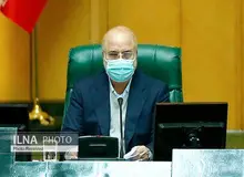 کنایه قالیباف به روحانی در پاسخ به وزیر راه/ اینجا رئیس جمهور نیست، راحت باشید!