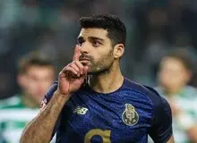 هت‌تریک مهدی طارمی مقابل دروازه بان ایرانی  پورتیموننزه/ طارمی بازهم هواداران «اسپورتینگ» را به سکوت دعوت کرد