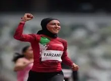 فرزانه فصیحی قهرمان دوی ۶۰ متر آسیا شد