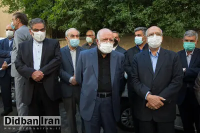 شمخانی و زنگنه در مراسم تشییع «اکبر ترکان» شرکت کردند
