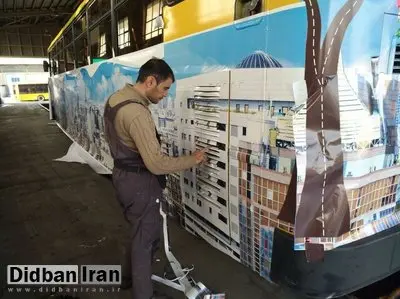 تردد اتوبوس‌هایی با چهره جدید در تهران

