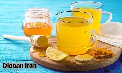 یک ترکیب شگفت انگیز برای سلامتی : چای+زردچوبه+زنجبیل