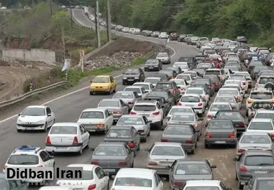 ترافیک سنگین در جادههای شمال