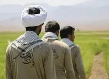 طلاب جهادگر «آتش به اختیار» وارد روستایی شدند که تاکنون رنگ روحانی به خود ندیده بود