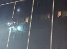 آتش‌سوزی بامدادی در هتل رامتین تهران؛ آمار مصدومان/ عکس