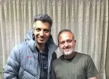 دیدار عادل فردوسی‌پور با احسان پیربرناش+تصاویر 