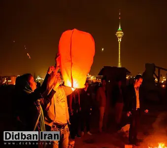 استفاده از بالن آرزو در چهارشنبهسوری ممنوع شد