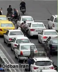 لحظه دستگیری یک دزد توسط مردم در تهران +فیلم
