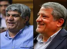 جدال لفظی محسن هاشمی و امینی در صحن شورا
