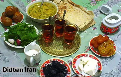 سفره افطار چقدر آب می‌خورد؟