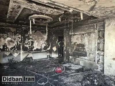 جزئیات حریق یک برج مسکونی در شهرک خرازی تهران