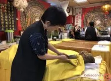 ماساژ چاقو؛ پرطرفدارترین ماساژ در تایوان+ عکس