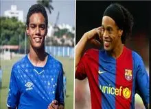 پسر رونالدینیو به تیم بارسا پیوست