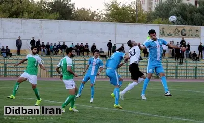 رقابت سخت شهرداری همدان مقابل صدرنشین لیگ دسته 2 فوتبال کشور