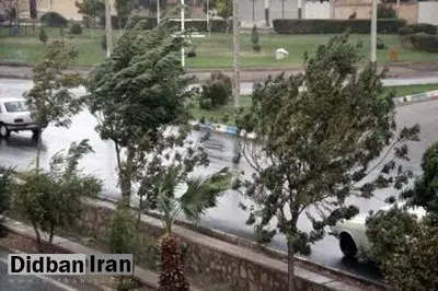 پیشبینی وزش باد و رگبار باران در تهران