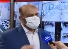 رستم قاسمی: تست کرونای زائران اربعین برای بازگشت به کشور، چشمی انجام می‌شود/ FILM