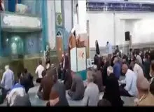 دعای حجت الاسلام محمدتقی نقدعلی نماینده خمینی شهر در مجلس انقلابی : خداوند به این روز عزیز شر آقای روحانی رییس جمهور را کم کنند...