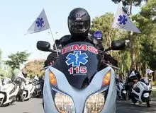 ۲۰۰ موتورلانس اورژانس آماده خدمت به شهروندان گرمازده تهران