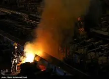 انفجار کوره در کارخانه ذوب‌آهن میاندوآب