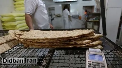 کاهش «۵۰ تا ۶۰ درصدی» سهمیه آرد نانوایان تهران