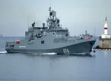 روسیه ناو مجهز به موشک بالدار راهی مدیترانه کرد

