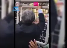 حرکات عجیب احمدی‌نژاد در وزارت کشور/ فیلــــم
