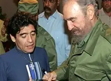 مارادونا: فیدل کاسترو برای من حکم یک پدر را داشت