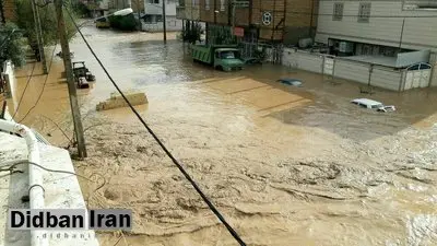 معاون وزیر راه: جادههای ۱۲۰ روستا در خوزستان تخریب شد؛ سیل آزاد راه اهواز-اندیمشک را بست