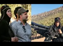 ظاهر و لباس متفاوت الهام چرخنده در یک فیلم سینمایی/ عکس